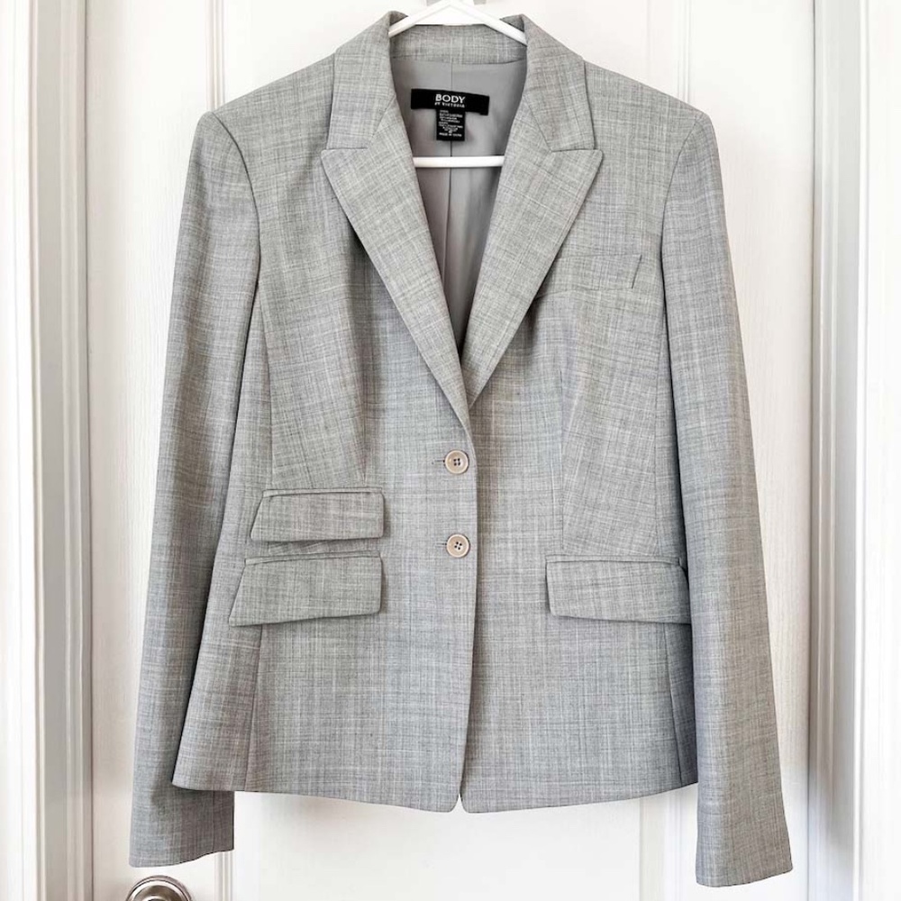 Body by Victoria's Secret Grey Blazer